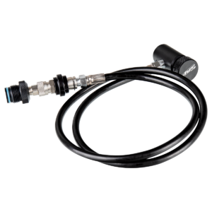 Dye Remote Hose – Nylon Straight with Bleeder