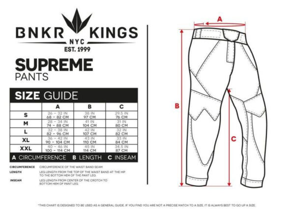 Pants Bunkerkings V2 Supreme black - Image 3
