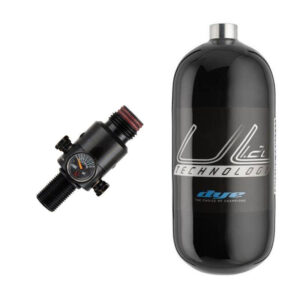 Värvaine UL Air Tank Ergo 1,2l (must) + Ninja Regulaator Standard V2