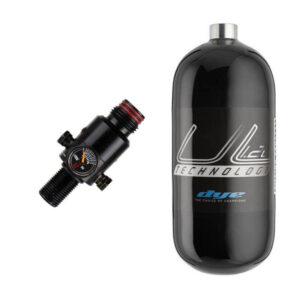 Värvaine UL Air Tank Ergo 1,2l (must) + Ninja Regulaator Ultralite V2