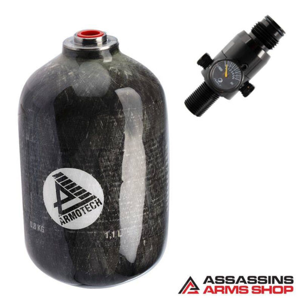 Paak Armotech 1,1 l + Dye LT Gaasiregulaator 300 bar