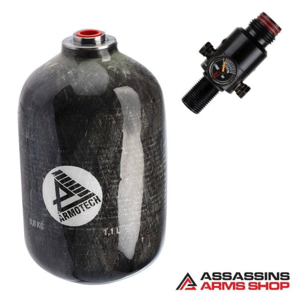 Paak Armotech 1,1 l + Ninja Regulaator Ultralite V2