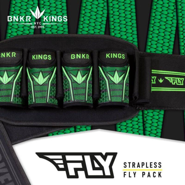 Bunkerkings Fly Pack 4+7 Lime Laces - Image 3