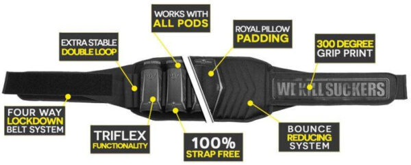 Bunkerkings Strapless Pack 4+7 WKS Black - Image 2