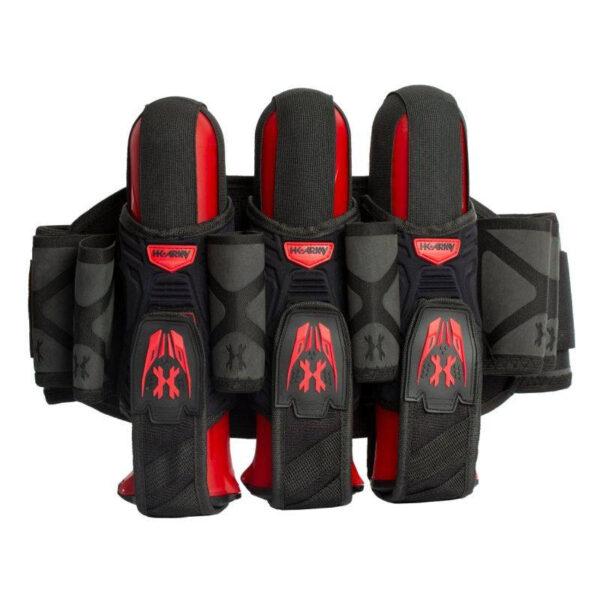 HK Army Magtek rakmed 3+2 (must, punane)
