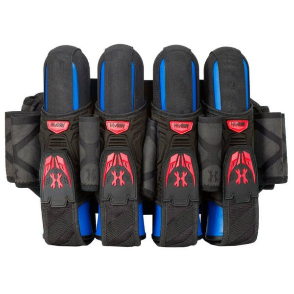 HK Army Magtek rakmed 4+3 (must, punane)