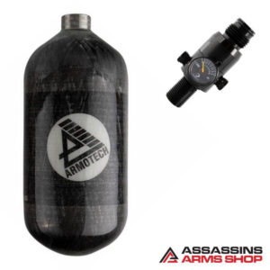Paak Armotech Supralite 1,1 l + Dye LT gaasiregulaator 300 bar