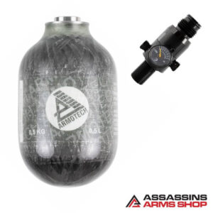Paak Armotech Supralite 0,5 l + Dye LT gaasiregulaator 300 bar
