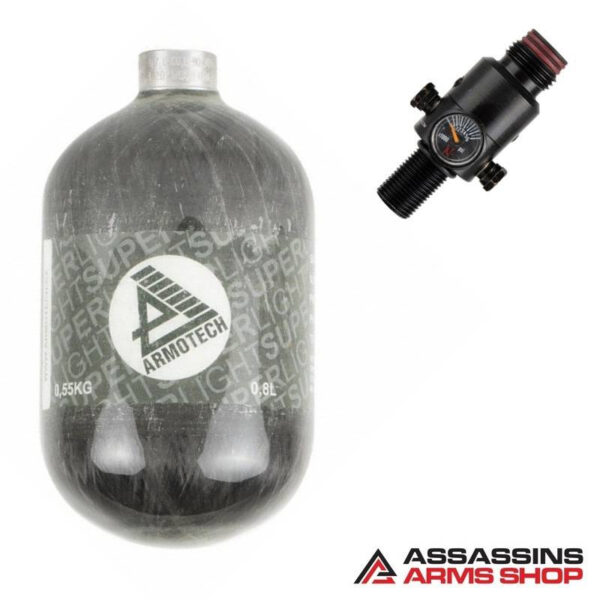 Paak Armotech Supralite 0,8 l + Ninja Regulaator Standard V2