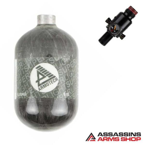 Paak Armotech Supralite 0,8 l + Ninja Regulaator Ultralite V2