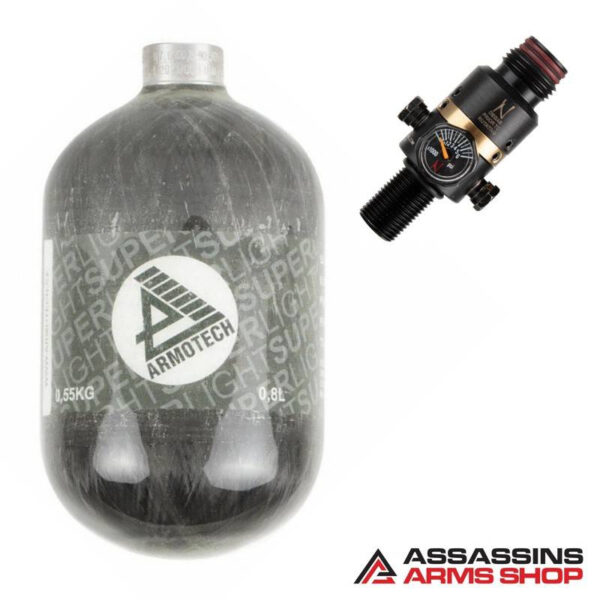 Paak Armotech Supralite 0,8 l + Ninja Regulator Pro V2