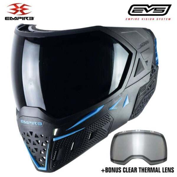 Empire EVS Goggle black/navy with 2 lenses