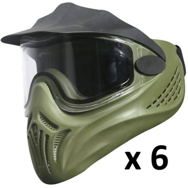 6 pcs: Empire Helix Goggle Thermal Lens (olive)