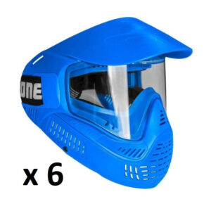 6 tk: Field Goggle One Single (sinine)