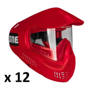 12 tk: Field Goggle One Single (punane)
