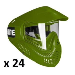 24 tk: Field Goggle One Single Clear (oliiv)