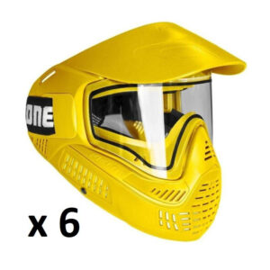 6 tk: Field Goggle One Thermal (kollane)