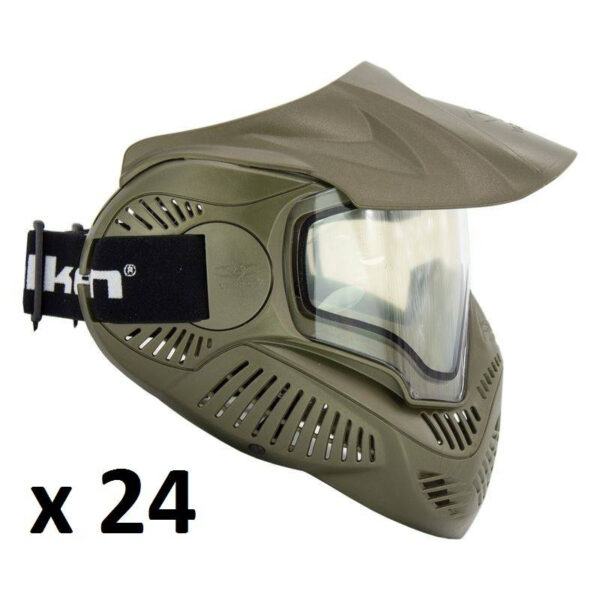 24 pcs: Valken MI-7 Goggle Thermal Lens (olive)