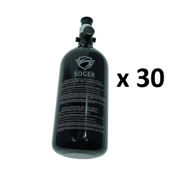 30 pcs: Soger Air System 3000PSI/200bar