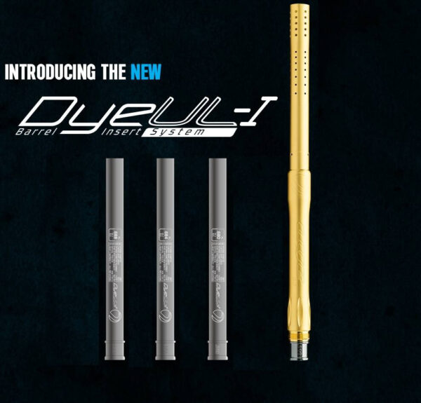 Dye UL-I toru komplekt 3 kuldse sisetükiga
