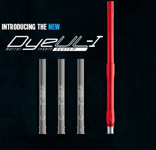 Dye UL-I toru komplekt 3 vahetükiga punane