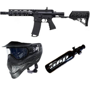 Komplekt: Marker Tippmann TMC Elite, Dye Tank LT 0,2 l ja HK Army HSTL mask