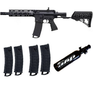 Komplekt: Marker Tippmann TMC Elite, balloon LT 0,2 l ja 4 lisamagniini