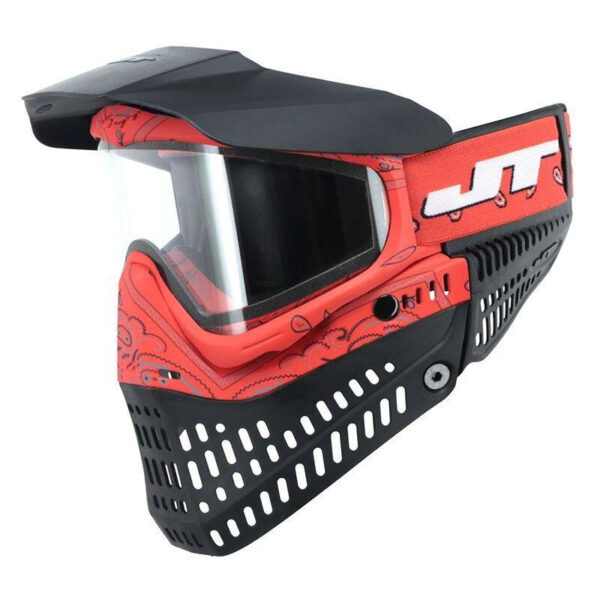 JT Proflex LE Goggle Bandana (red) with 2 Thermal Lens