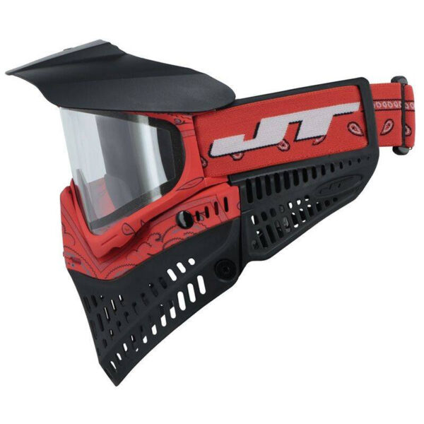 JT Proflex LE Goggle Bandana (red) with 2 Thermal Lens - Image 4